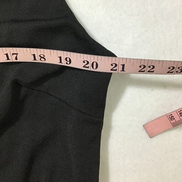 BIRDY GREY SZ 2X Black V-Neck Front-slit Sleeveless Shamin Maxi Dress NWT B117 - Picture 8 of 12